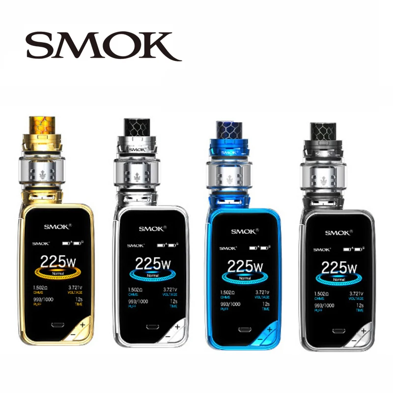 Оригинальный набор SMOK X PRIV с 8 мл TFV12 Prince Tank испаритель 225 Вт Mod электронная сигарета