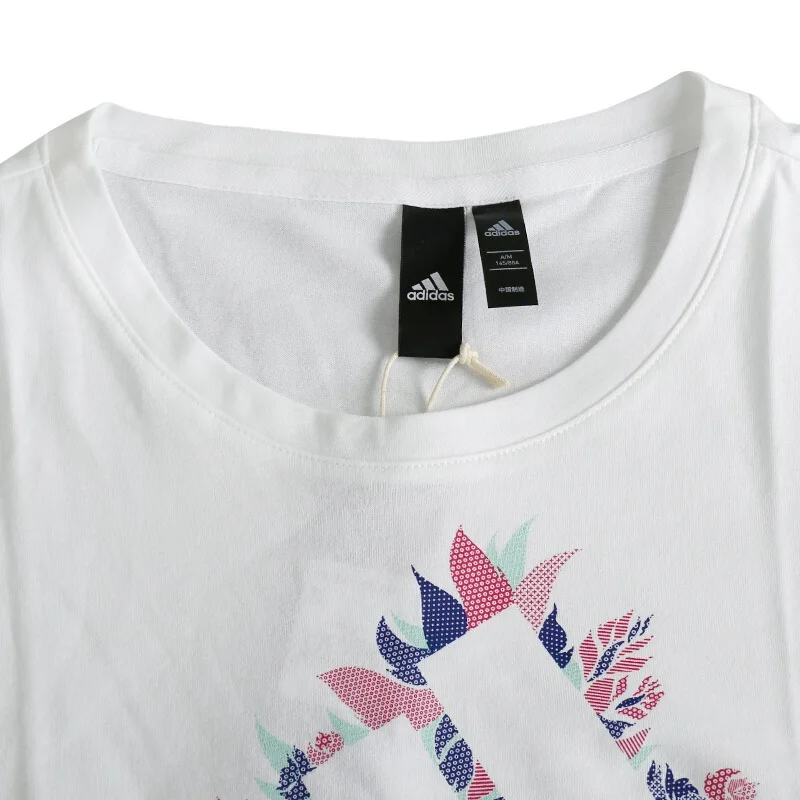 Оригинальный Новое поступление 2018 Adidas ISC SS T Цветок женские футболки с коротким