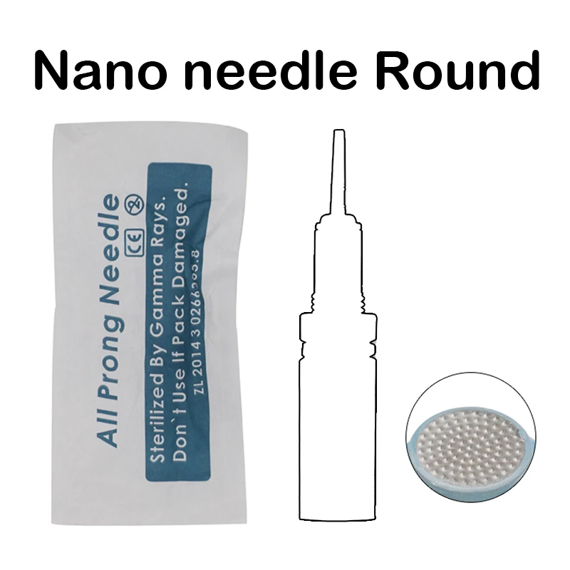 Nano иглы Круглый картридж авто микроиглы дермы пера для свободы