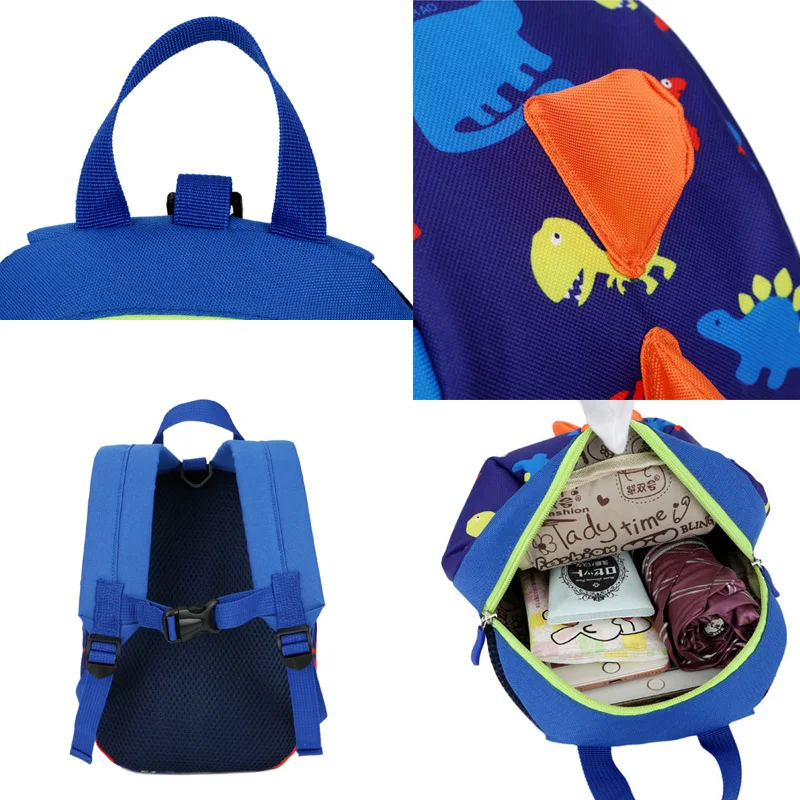2018 анти потерянный рюкзак для малышей мини с принтом динозавра школьные ранцы