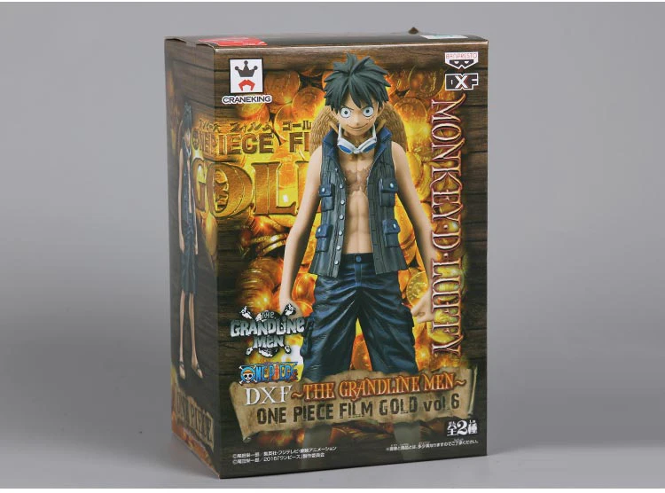 Японское аниме &quotONE PIECE&quot Оригинал BANPRESTO DXF The Grandline Men ONE PIECE FILM GOLD Vol.6 Коллекция