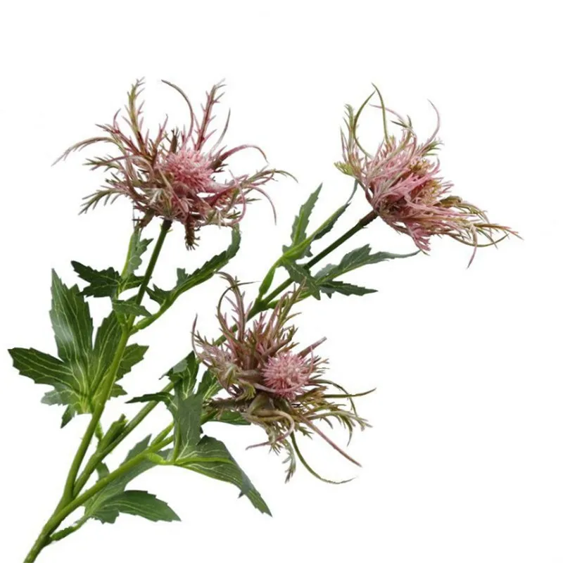 Искусственный длинный стебель петрушки (3 головки/штука) искусственный цветок