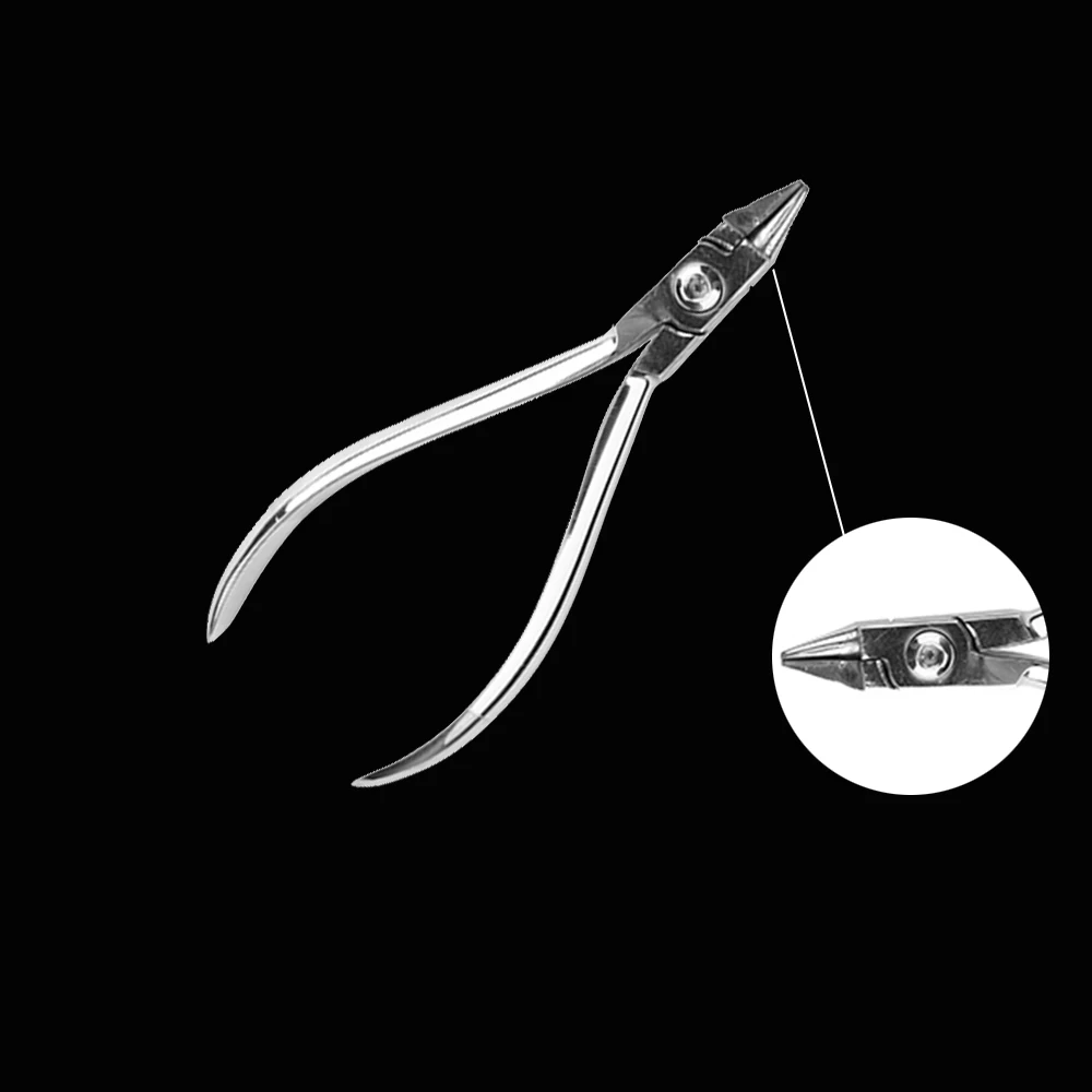 Цвет: желтый 1 шт. стоматологический ортодонтический инструмент щипцы для концевой резки/Дистальный концевой резак/отрезной зажим/плоская головка/гибочные формовочные плоскогубцы - Цвет: Цвет: желтый