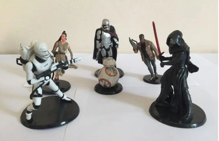 6 шт./компл. Star Wars Рисунок 5 ~ 11 см Дарт Моул штурмовика из мультфильма Звездные