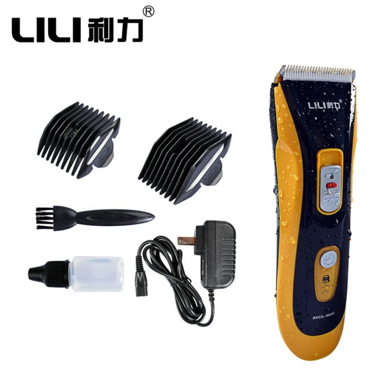 Профессиональный беспроводной триммер для волос IPX7 водонепроницаемый