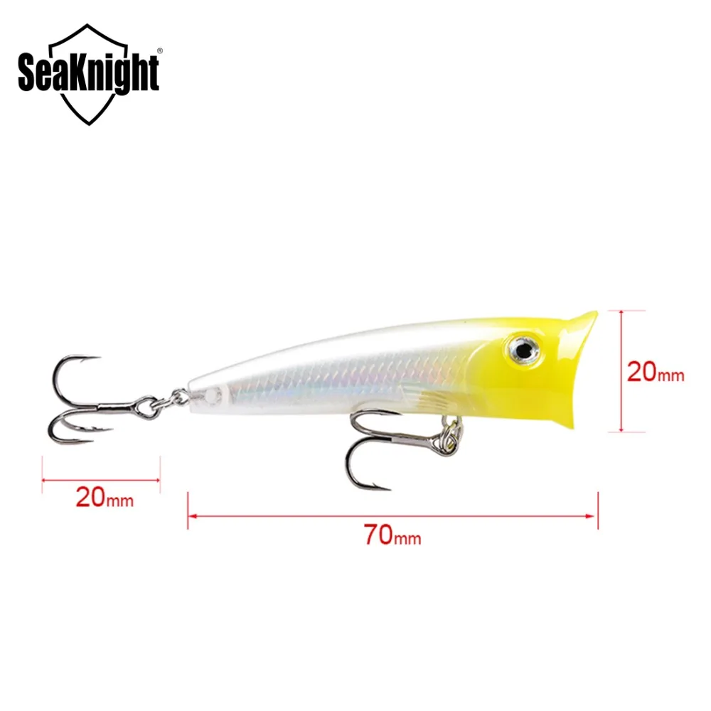 SeaKnight SK004 Popper 1 шт. Рыболовная Приманка 11 г 70 мм Жесткая приманка плавающая