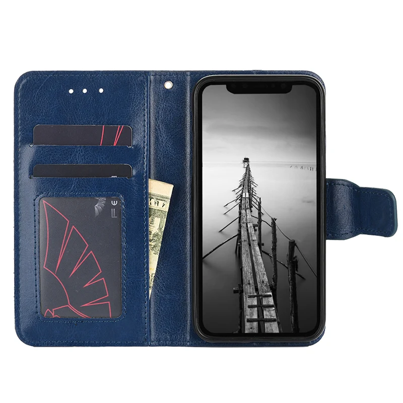 Кожаный чехол портмоне с откидной крышкой для samsung Galaxy S9 S8 S10 J4 J6 плюс A50 A70 A30 Note9 A6 A7