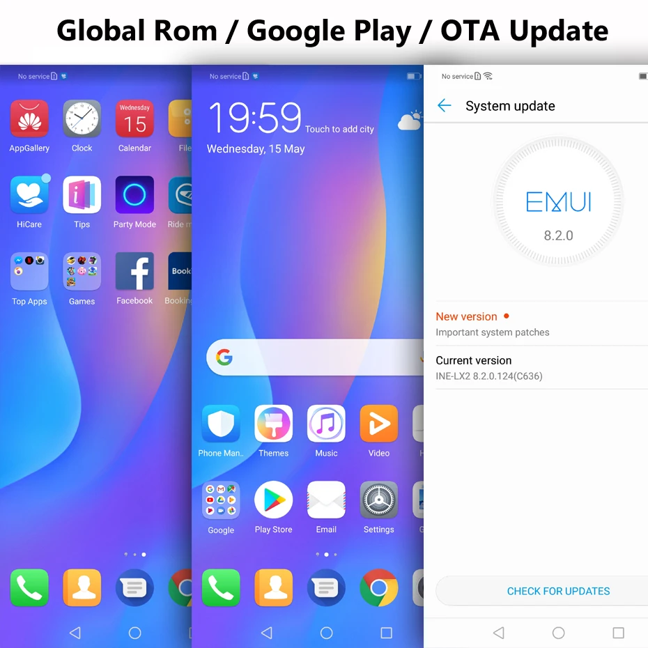 Huawei Nova 3i глобальная версия 4GB 128GB смартфон 6 3 &quot3340 mAh 24MP 4 * Камера Kirin 710 мобильный