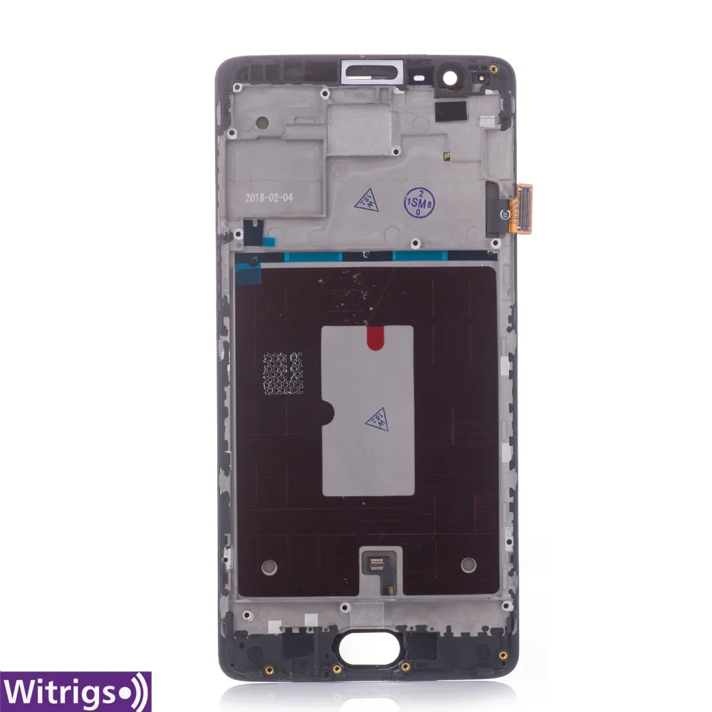 Witrigs для OnePlus 3 3T ЖК дисплей кодирующий преобразователь сенсорного экрана в сборе