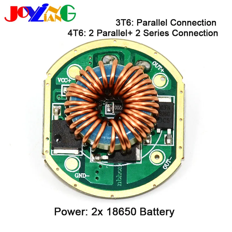 Плата драйвера для велосипедной лампы 3T6 4U2 PCB 6 8 2 в запчасти