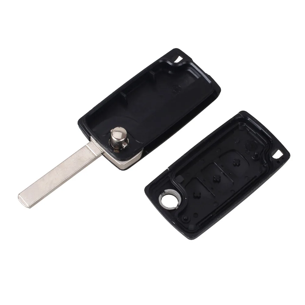 KEYYOU Remote Entry Key Fob Flip Folding Shell Case 3 Buttons For CITROEN C2 C3 C4 C5 C6 C8 CE0523 | Автомобили и мотоциклы