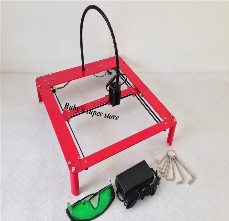 Новинка 2017 настольный лазерный гравировальный мини станок Laseraxe1000MWDIY с