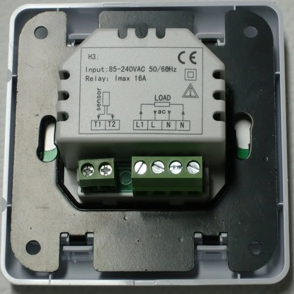 Еженедельный программируемый Сенсорный экран нагрева Термометрические приборы