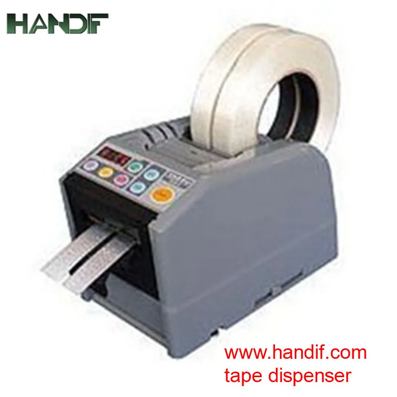 

Eletronic tape dispenser tape cutting