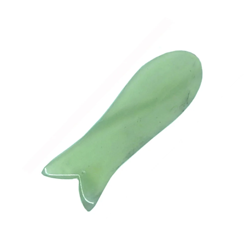 1pcs Gua Sha соскабливающий массажный инструмент массажер для тела царапающийся камень Guasha SPA буйвол скребок для лица и спины уход за здоровьем против морщин - Цвет: 1pcs
