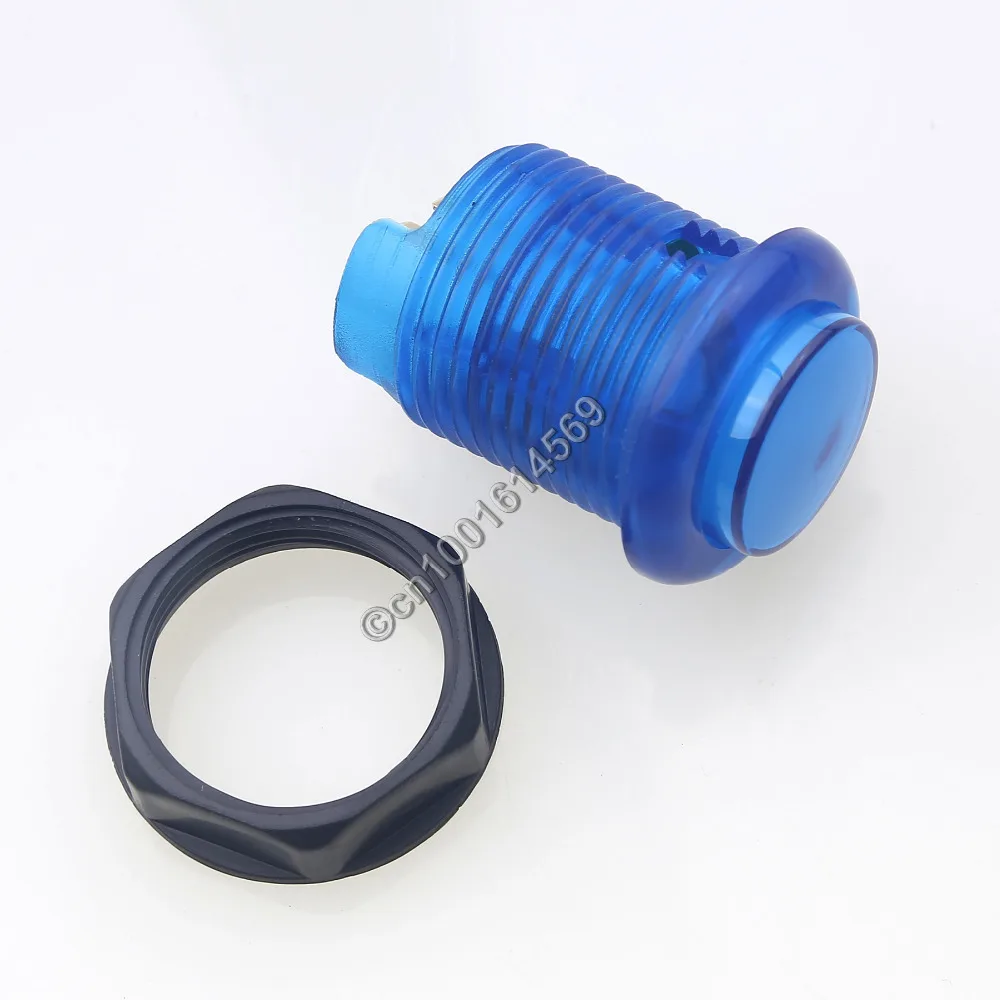 6pcs/lot illuminated Arcade Push Button 5V LED With Microswitch To Machine Game & PC Controller Games Parts | Спорт и развлечения