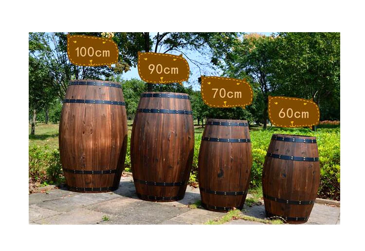 60 см высокое ведро для бара красное вино бочка ликера хранения винного пузыря