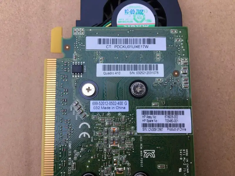 

Leadtek QUADRO 410 Q410 512M 192 CUDA Professional Graphics Card