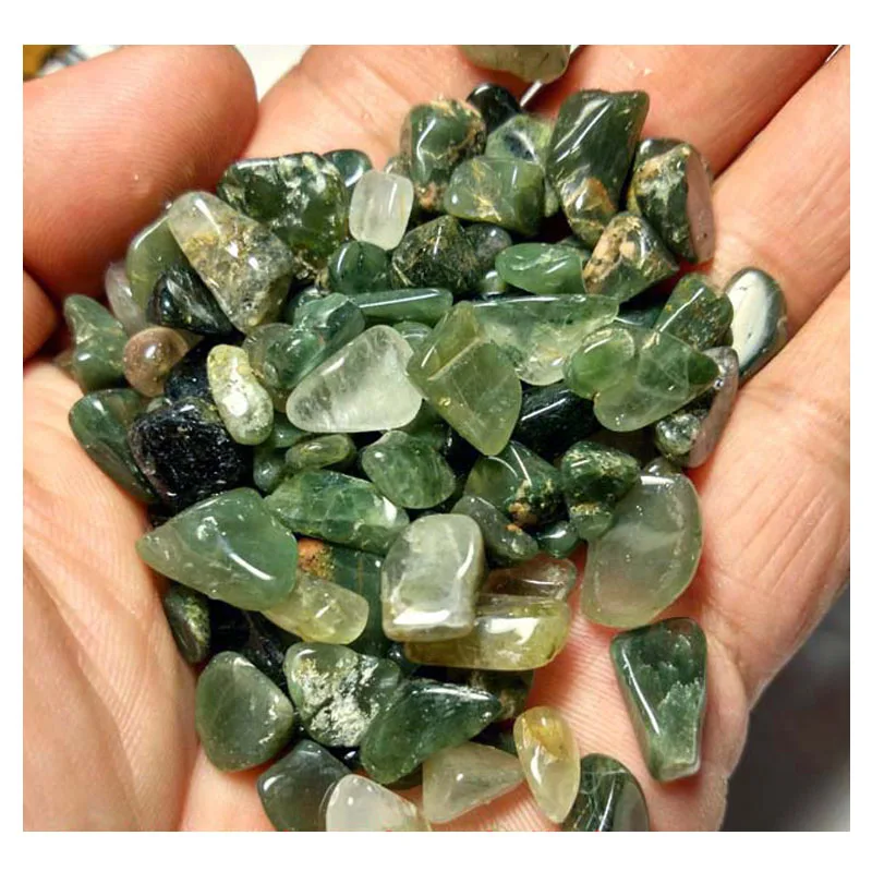 100 г натуральный Ghost Phantom Quartz садовый Кристалл Chorite кристаллы зеленый агат