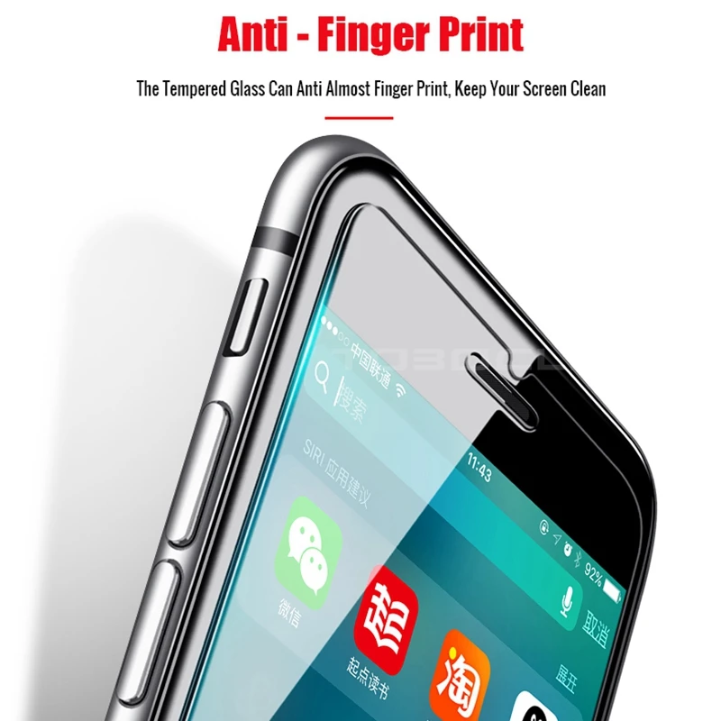 10 шт./партия шт оптовая продажа закаленное стекло для iPhone 4 4S 5 5S SE 5C 6 6s 7 8 Plus X
