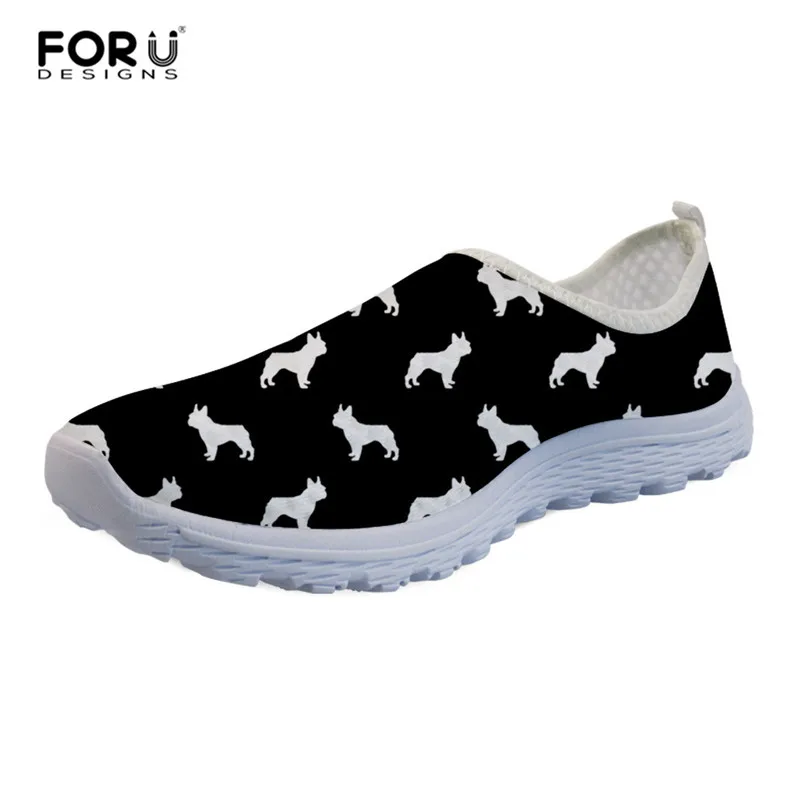 FORUDESIGNS/повседневная обувь с французским бульдогом; модные легкие женские кроссовки; сезон весна; дышащая женская обувь; прогулочная обувь - Цвет: Z3531AA