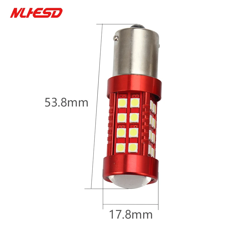 2pcs Car 1156 1157 BA15S BA15D P21W 36smd 3030 Tail Bulb Brake Lights auto Turn Signal Light Backup Reverse Lamp 12v/24v - купить по