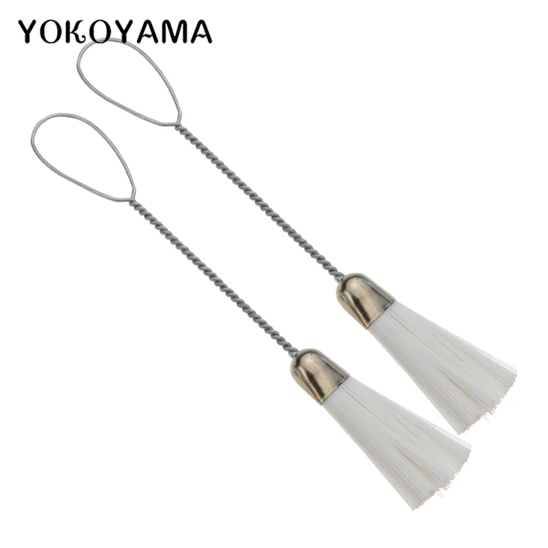 Двухконтурная швейная Чистящая Щетка для машины YOKOYAMA белая Coloe