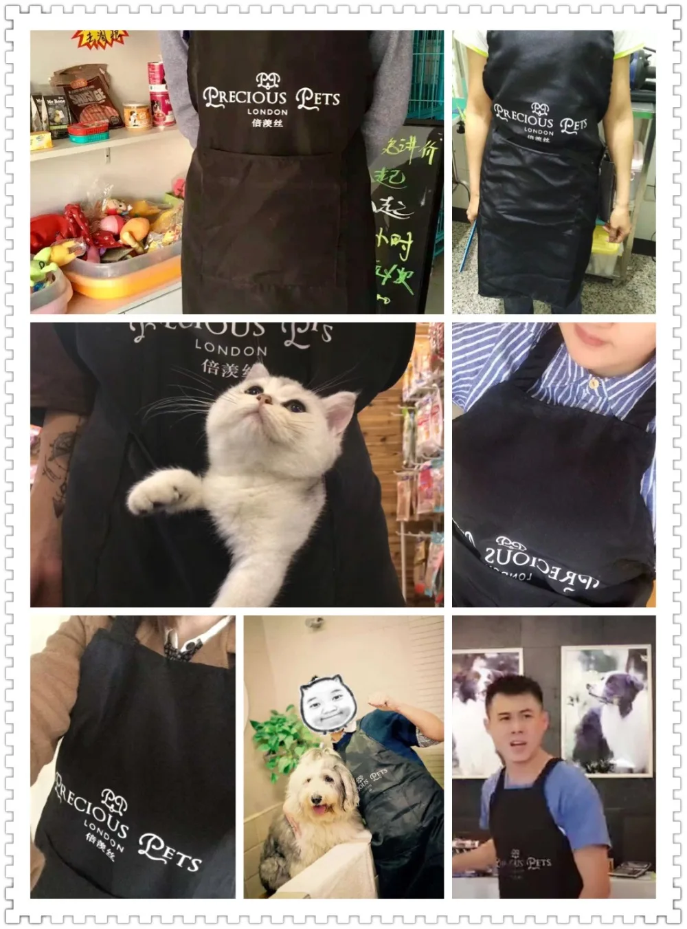 Одежда Unisize для купания домашних животных водонепроницаемое маленькое среднее