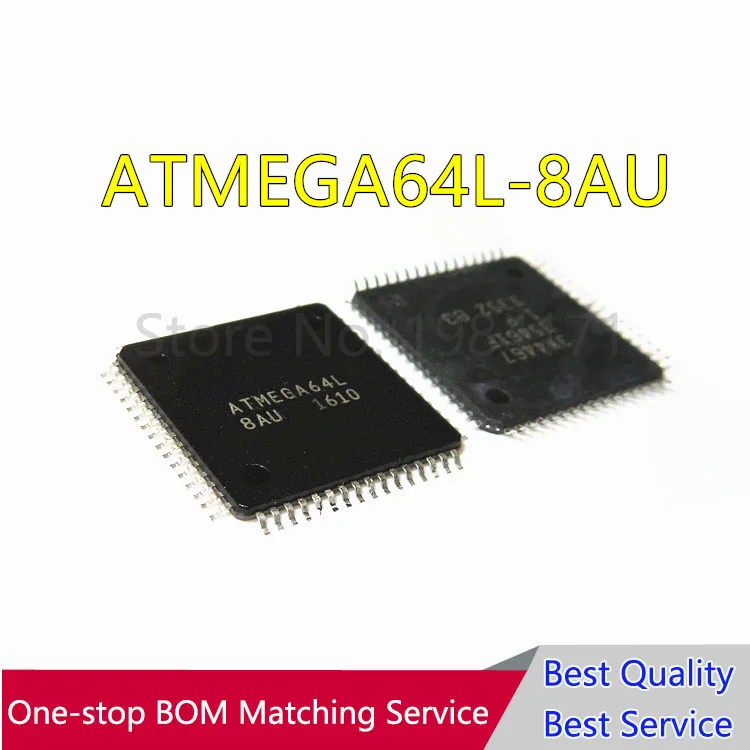 

10pcs ATMEGA64L-8AU ATMEGA64L QFP64 New