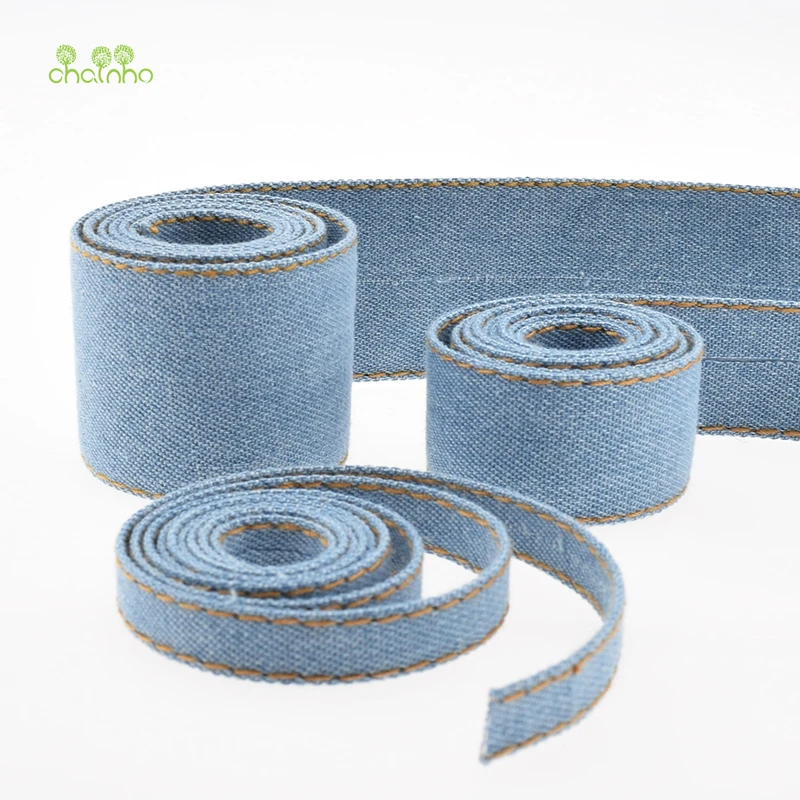 Набор из голубой джинсовой ленты 21 ярд для рукоделия подарков поделок
