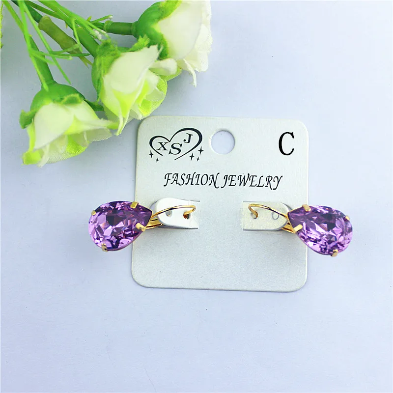 Распродажа новых модных женских украшений оптом красивые серьги для девочек на