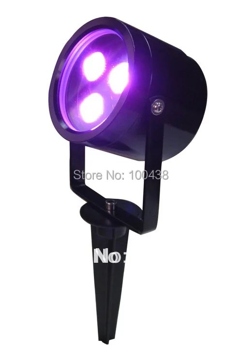 Хорошее качество высокая мощность RGB 9W LED садовый свет с шипами! Спайк