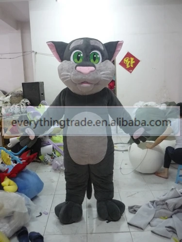 New arrival 2014 Cartoon Character Adult cute lazy cat Mascot costume Fancy Dress party Costume adult size | Тематическая одежда и