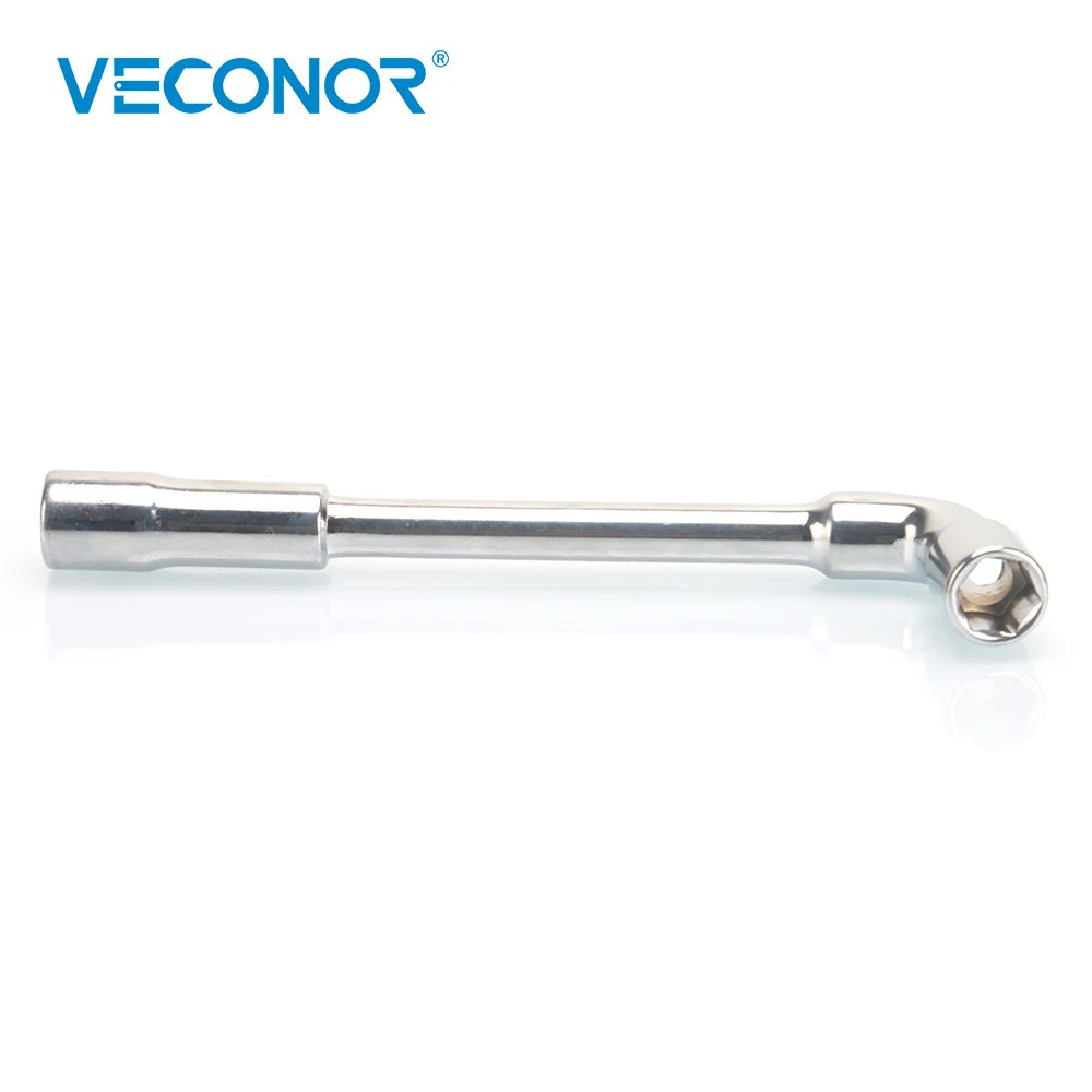 Угловой гаечный ключ с отверстием через 10 мм L Chome Vanadium|wrench spanner|spanner typeangled socket wrench |