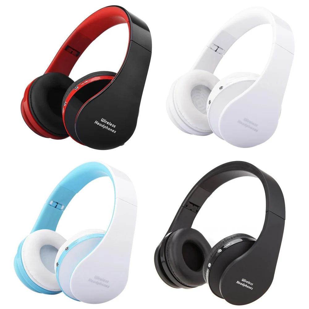 Верхняя Складная Беспроводная Bluetooth-гарнитура спортивные стереонаушники