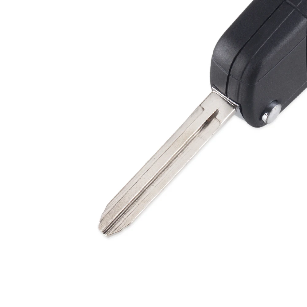 KEYYOU для Toyota Avalon Camry Corolla Echo Rav4 автомобильный чехол ключей с 2 кнопками раскладной