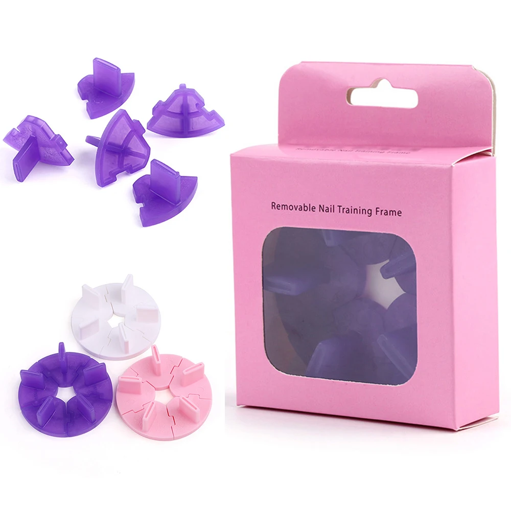 Макияж Украшение ногтей демонстрационная полка съемная для практики дизайна