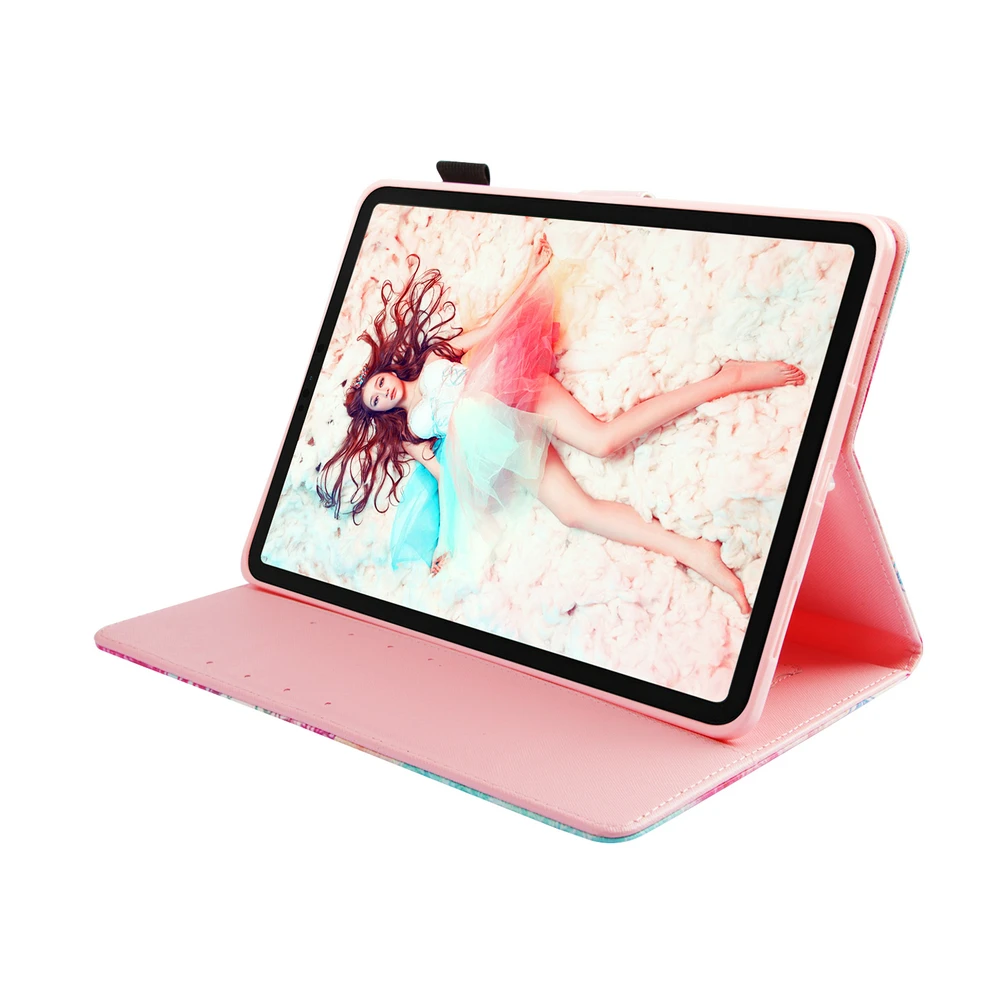11 ''для Apple iPad Pro чехол для планшета PU Кожаные чехлы с узором умный спящий