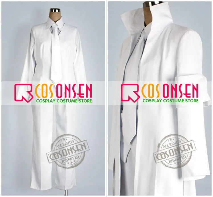 COSPLAYONSEN Vocaloid Kaito Белый Костюм Косплей Костюм С Перчатки/нарукавные повязки