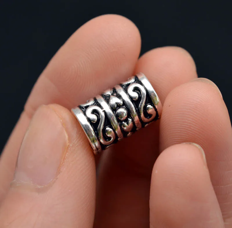 1 шт. Античный серебряные Viking сердце Викинги Бусины для Браслеты Кулон Цепочки и