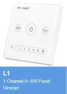 Milight PL1 LS4 Диммируемый драйвер светодиодов 40 Вт 0/1~ 10В драйвер L4 4-канальный L1 1-канальный 0~ 10В Панель светодиодный диммер для Светодиодный свет лампы лента