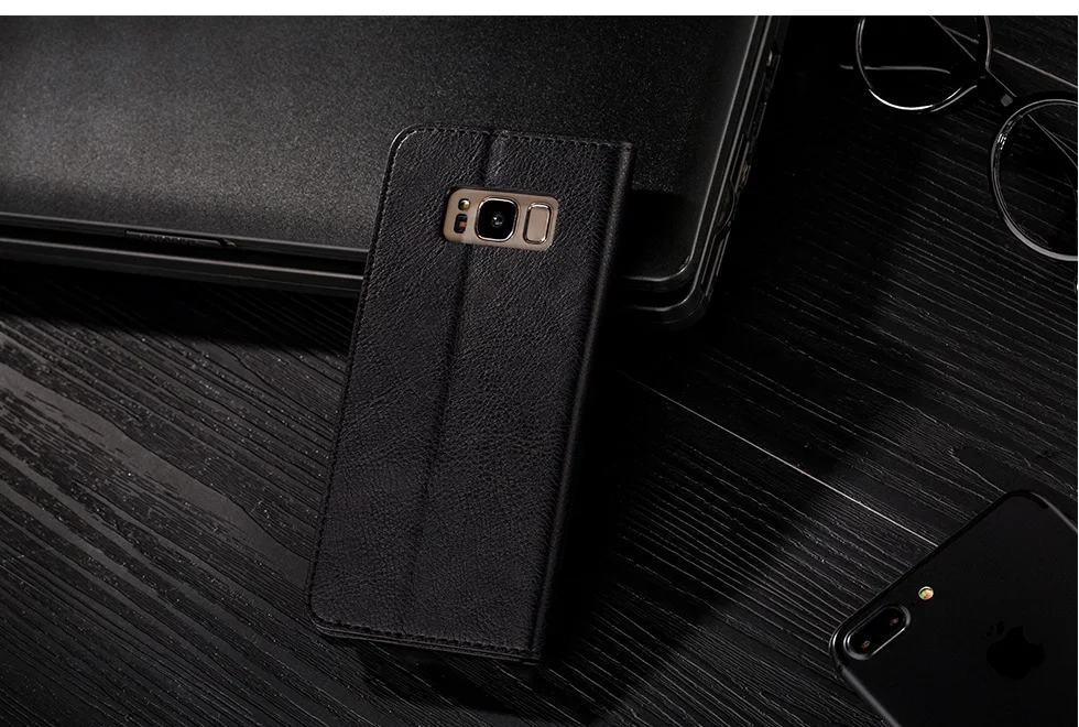 Musubo чехол для Apple iPhone 7 Plus флип чехол для iPhone 6 6 S Samsung Galaxy S8 плюс Примечание 8 кожаный чехол подставка крышка кошелек сумка