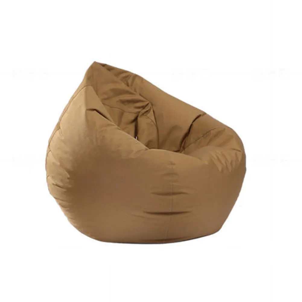 Ненаполненный Lounge Bean Bag домашний мягкий ленивый диван уютный Одноместный стул прочная мебель