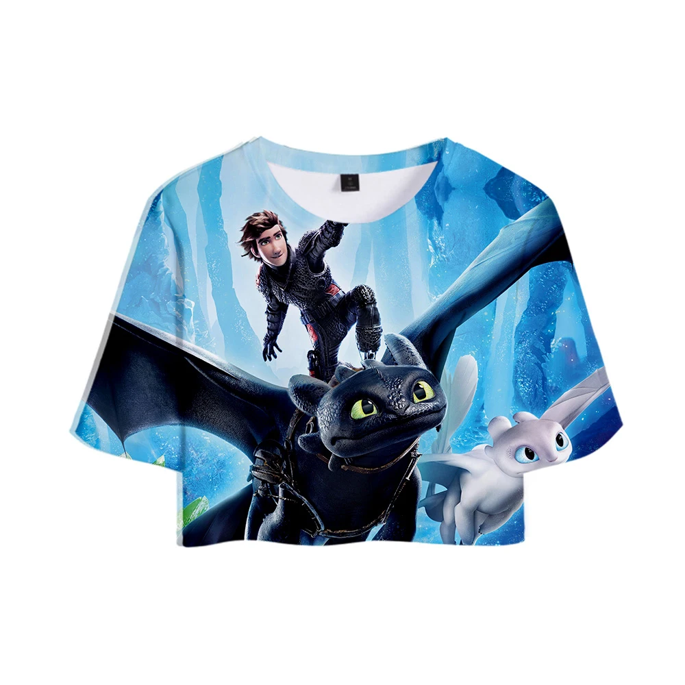 2019 повседневные женские летние сексуальные топы в стиле Харадзюку С мультяшным