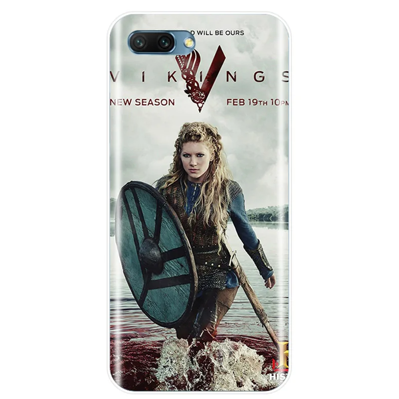 Модный чехол серии vikings 4 мягкий силиконовый из ТПУ для телефона Huawei MATE 7 8 9 10 20 pro