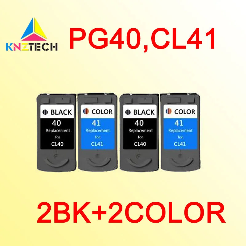 4x чернильные картриджи совместимые с canon PG40 CL41 PG 40 CL 41 PIXMA MP218/MP228/MP450/MP460/MP476|ink