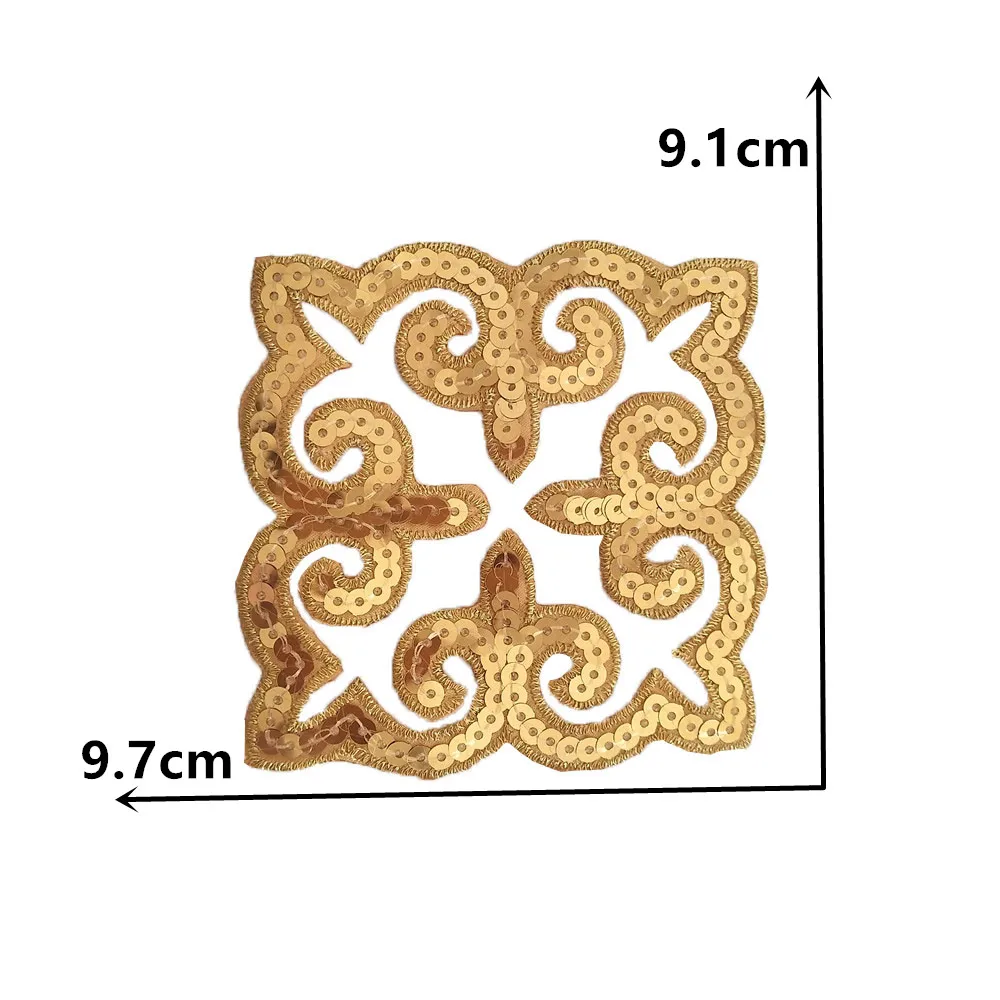 Клеевой пластырь с блестками для вышивки одежды аппликация сделай сам