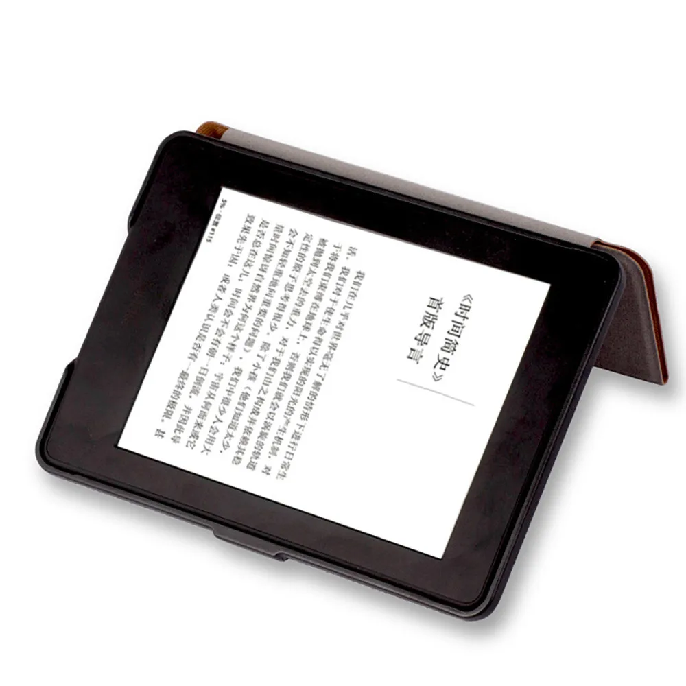 Тонкий умный чехол подставка из искусственной кожи для Amazon Kindle Paperwhite 1 2 3 2013 2015 6 0