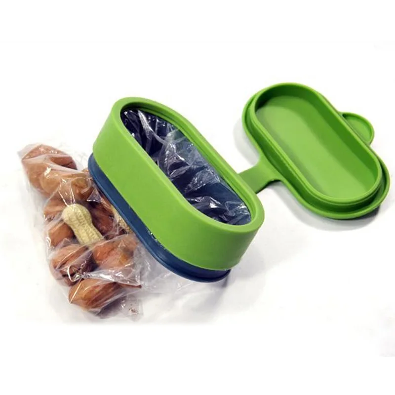 3pcs/set Food Storage Snack Seal Bag Magic Cap bag cap Lid sealing device multifunctional food sealing cover Kitchen Tools 35