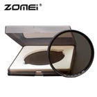 Ультратонкий круговой поляризационный поляризатор Zomei PRO CPL фильтр для объектива камеры 5255586267727782 мм для Sony Nikon Canon Pentax